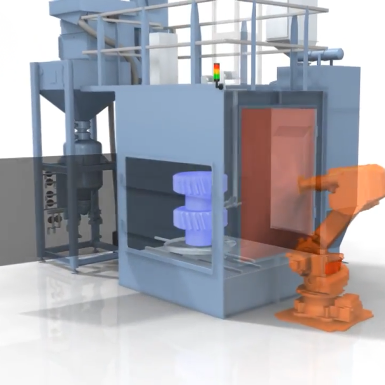 disa-shot-peening-machine