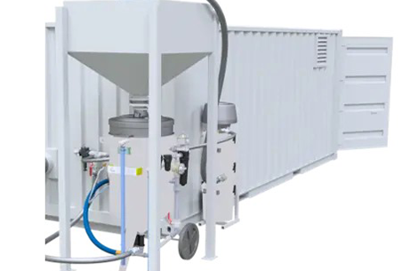 disa-shot-blast-container