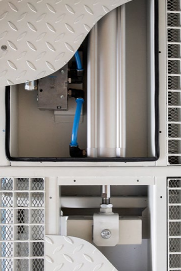 Scraper floor Reclaim System Blast Room4