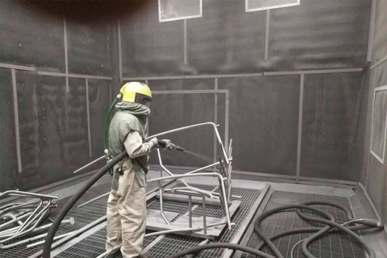 blasting-chamber-rubber-lining-protection