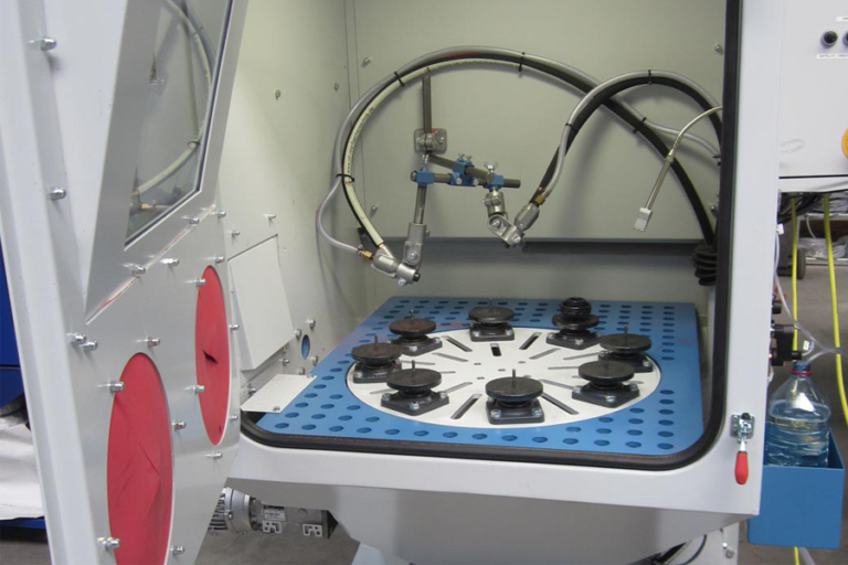 rotary-table-peening-machine