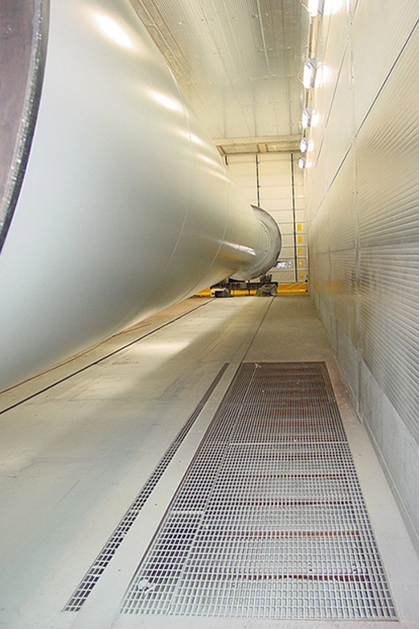 single Screw floor Reclaim System Blast Room5