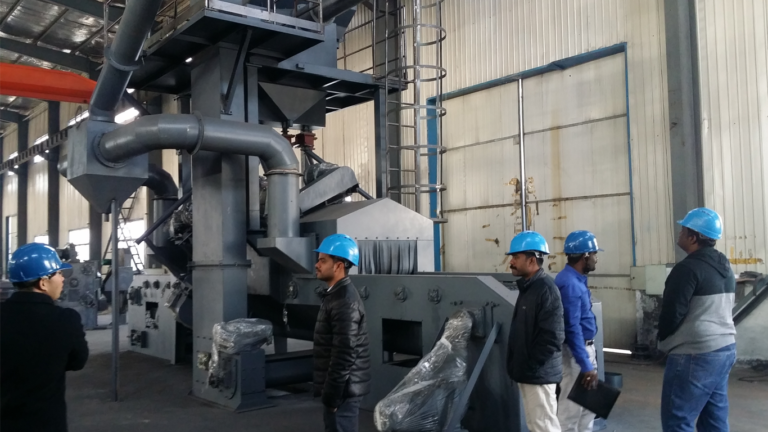 Disa-wire-mesh-belt-conveyor-shot-blasting-machine22