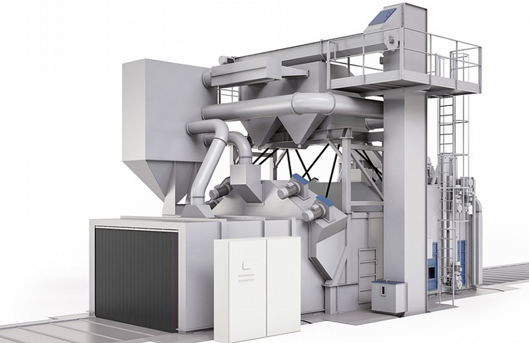 Roller-conveyor-wheel-blasting-machines