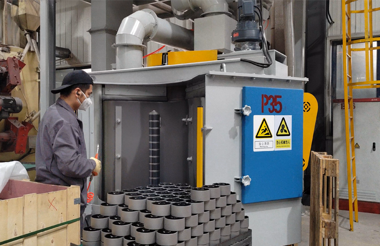 Rotary -indexing-satellite-shot-blasting-machine4