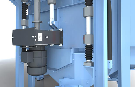 Satellite Turntable Shot Blast Machine1