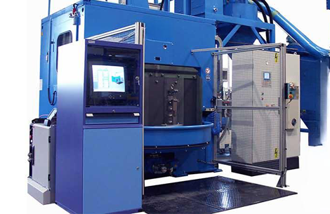 Satellite Turntable Shot Blast Machine2