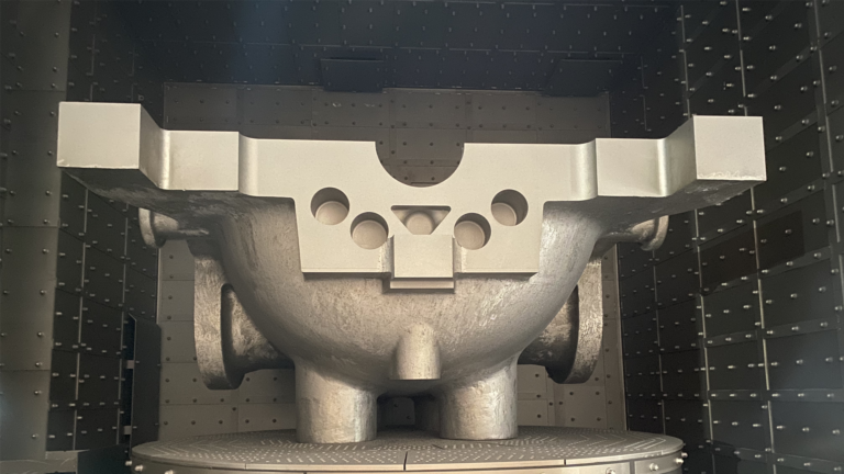 Bogie table work car shot blasting machine2