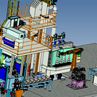 Interior shot Peening Machine for artillery shell casing5